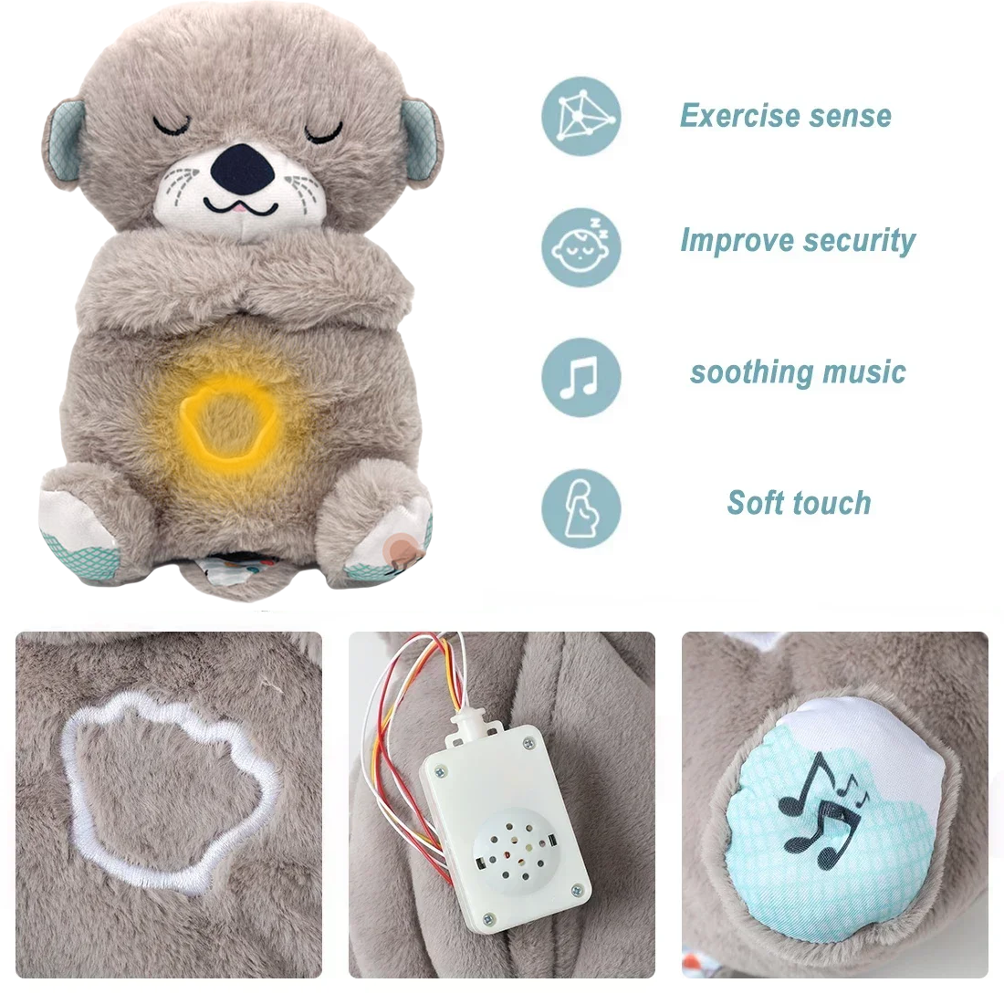GLOSIFLY™-Baby Breathing Bear