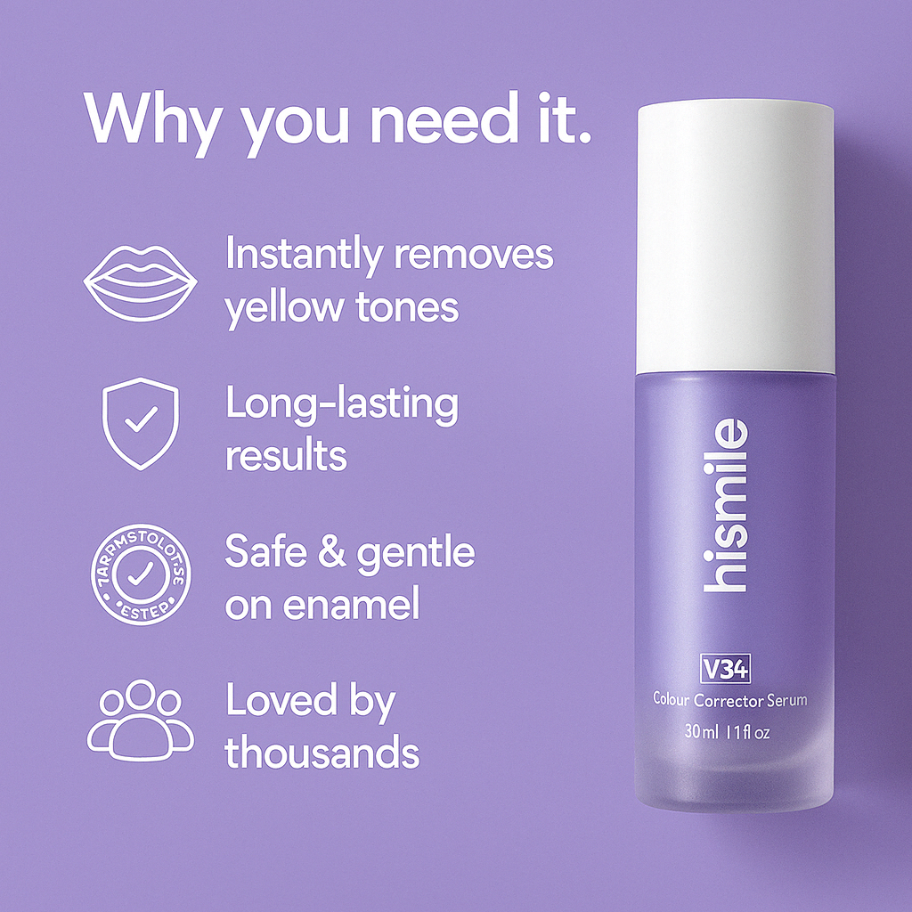 GLOSIFLY™-HiSmile V34 Colour Corrector Serum