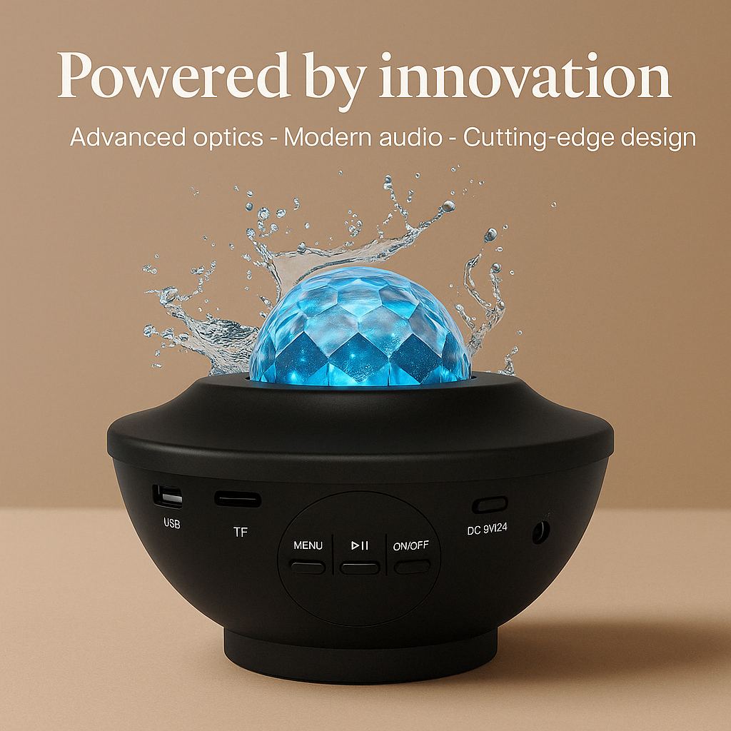 GLOSIFLY™-Galaxy Projector Lamp
