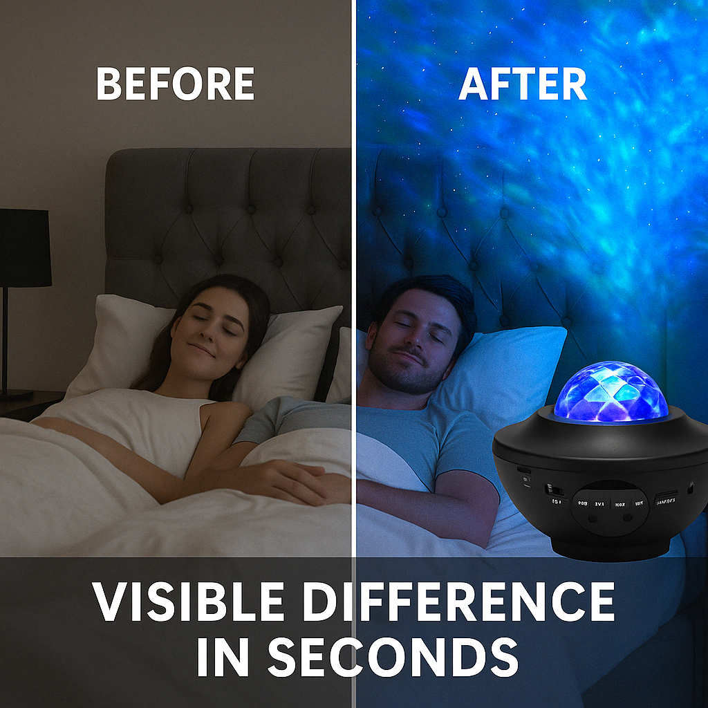 GLOSIFLY™-Galaxy Projector Lamp