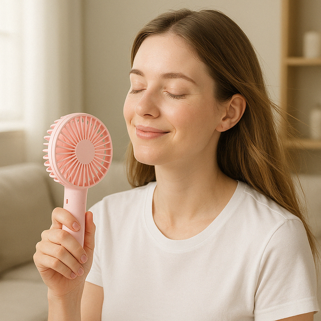 GLOSIFLY™-Portable Handheld Mini Rechargeable Fan
