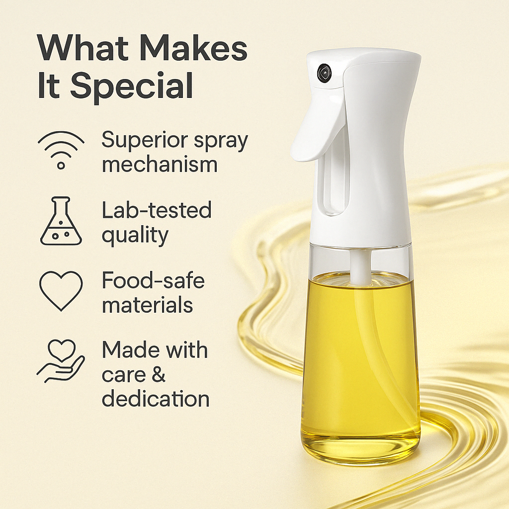 GLOSIFLY™-Oil Spray Bottle for Cooking