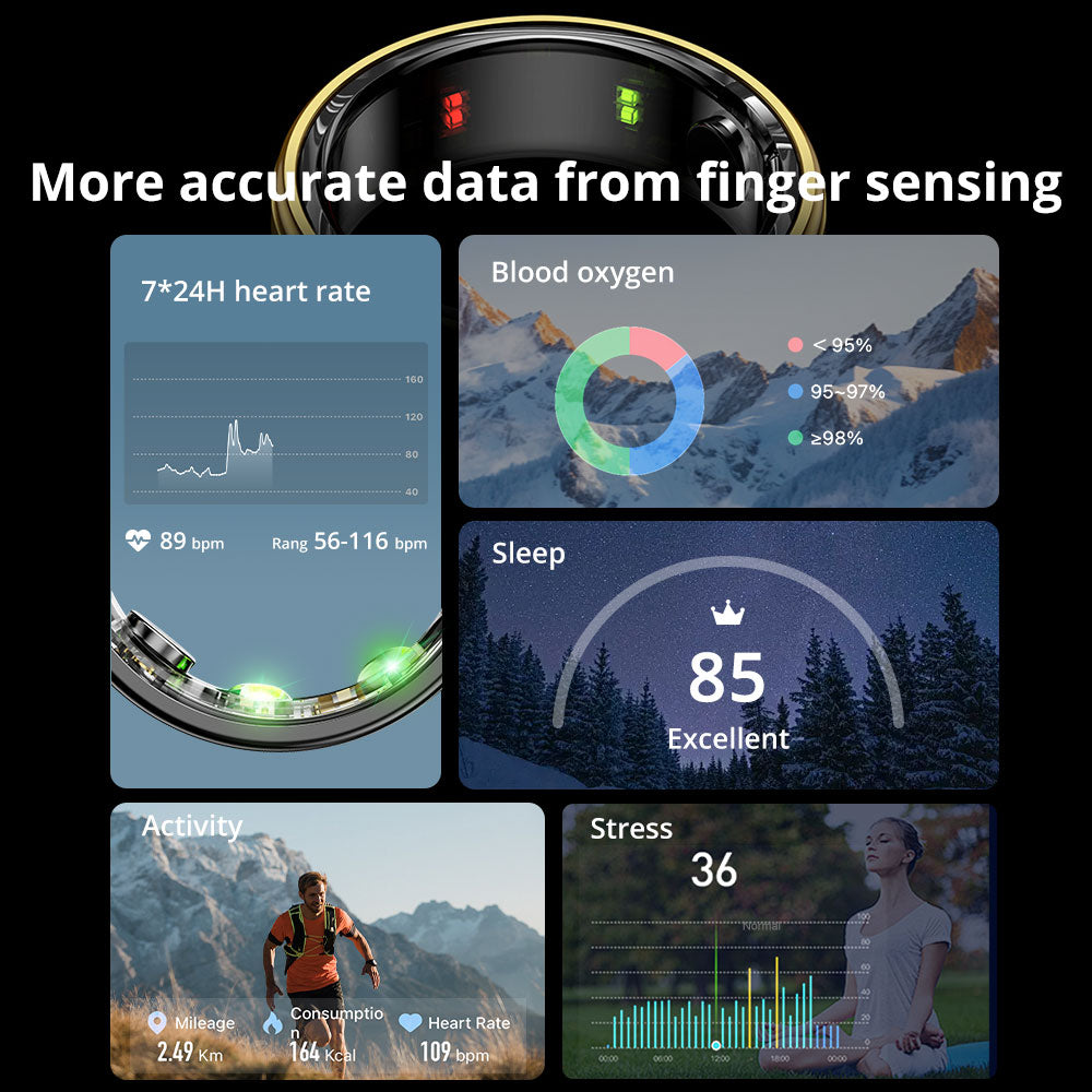 GLOSIFLY™-Smart Health Monitor Ring