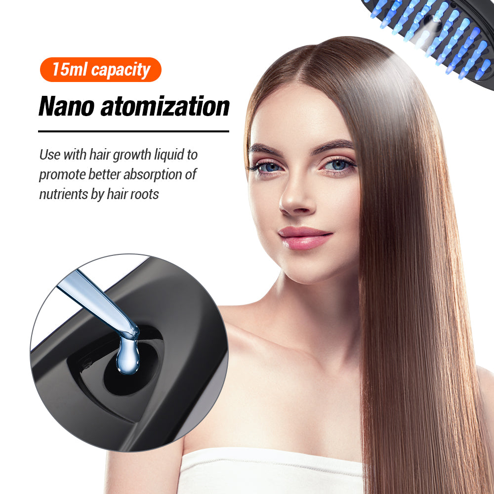 GLOSIFLY™-LED Hair Growth Brush