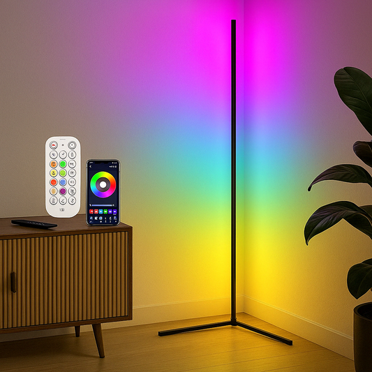 GLOSIFLY™-LED Corner Floor Lamp