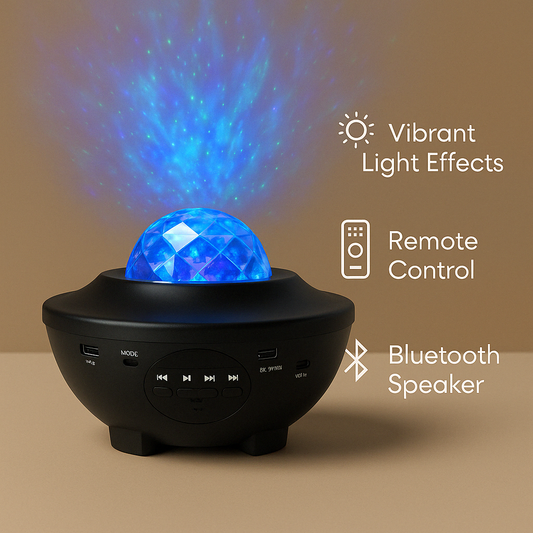 GLOSIFLY™-Galaxy Projector Lamp