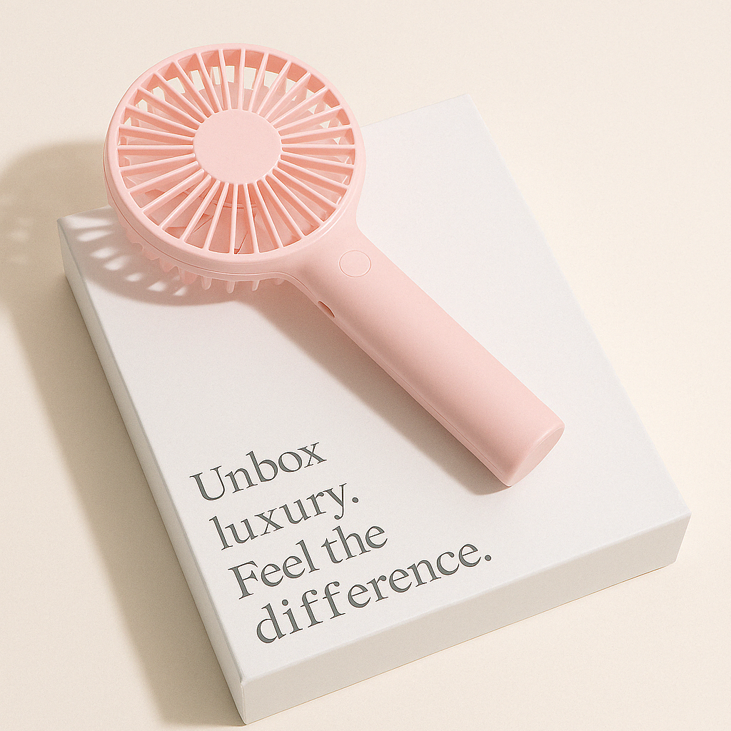 GLOSIFLY™-Portable Handheld Mini Rechargeable Fan